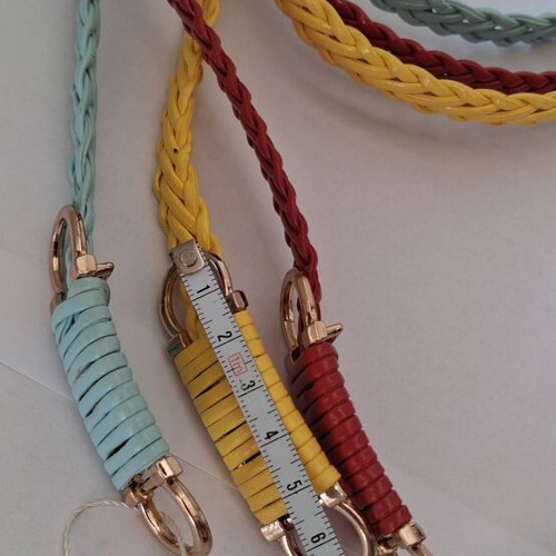 Modissimo women's braided belts new, set of 3 colors, 1 meter