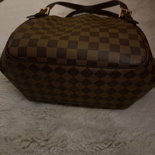 Louis Vuitton Belem mm τσάντα ώμου μεταχειρισμένη καφέ