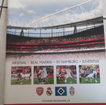 Emirates Cup program 2008 authentic