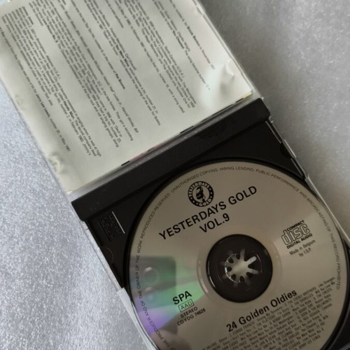Yesterday Gold 24 Golden Oldies Vol.9 CD like new, R&B Soul