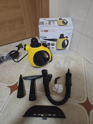 Clatronic DR 3653 Steam Cleaner 250ml 3.5 Bar 1050W New
