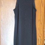 Black dress Pink Woman like new, elegant fit with subtle shine