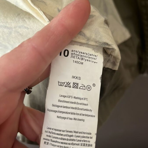Ikks children's spring jacket like new, green