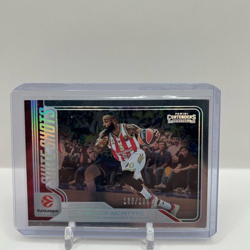 Euroleague Card Codi Miller-McIntyre Suite Shots 2025/26 like new