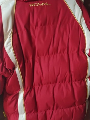 Royal jacket used, sporty, white and red, size S