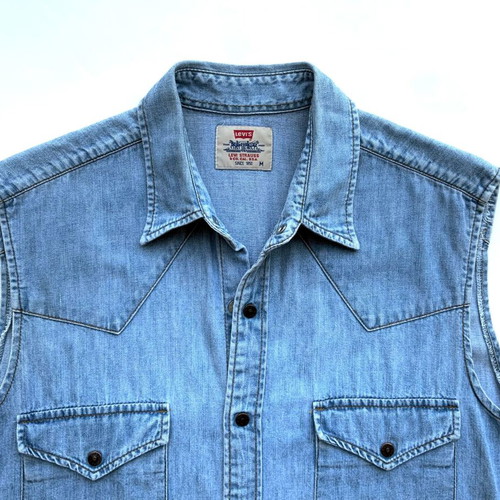 Levi's Jeans sleeveless shirt vintage 1990s medium like new