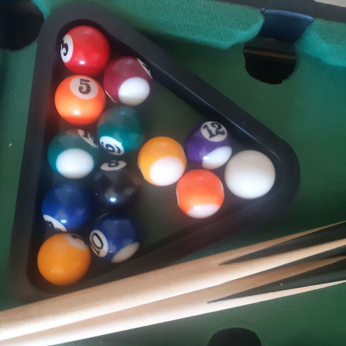Medium-Sized Used Tabletop Billiards
