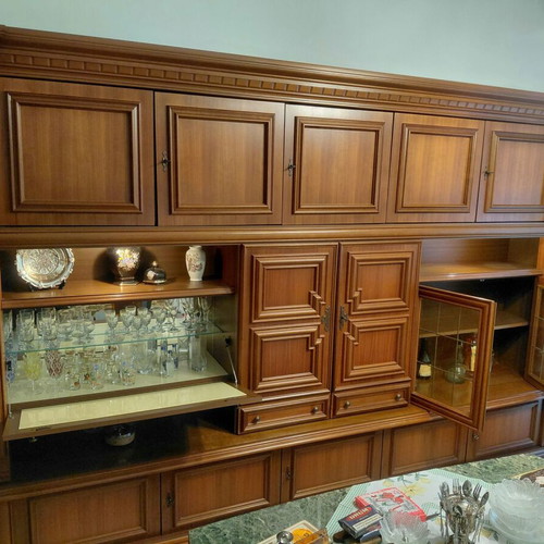 Solid wood composition furniture