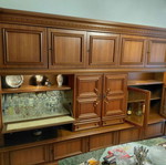 Solid wood composition furniture
