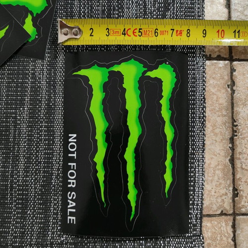 Monster vinyl stickers new, pack of 22