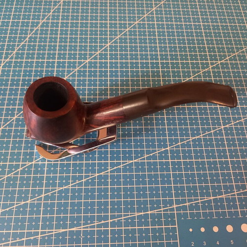 Classic vintage Real Briar smoking pipe made of heather wood, like new