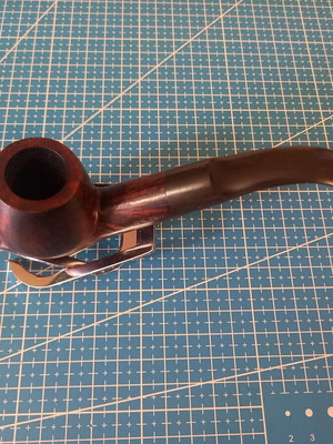 Classic vintage Real Briar smoking pipe made of heather wood, like new
