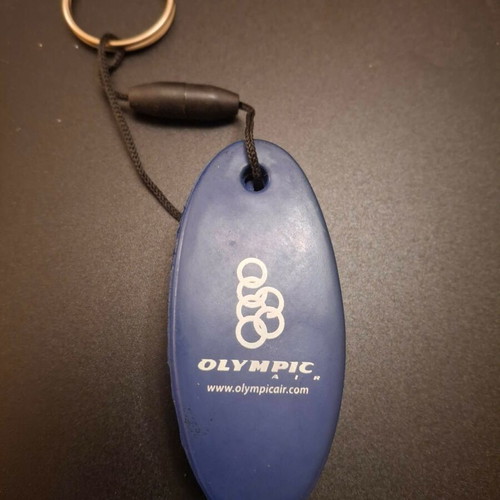 Olympic Air waterproof keychain