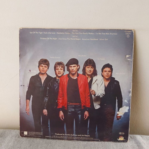 Survivor Eye Of The Tiger vinyl record used, rock