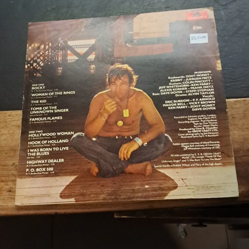 Eric Burdon Survivor record used