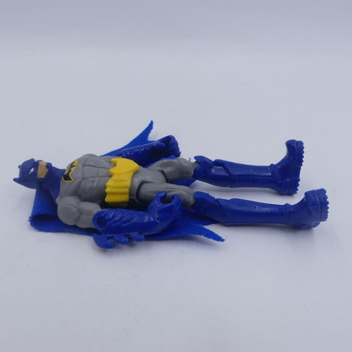 Batman Gotham City Showdown action figure used with 2 red weapons