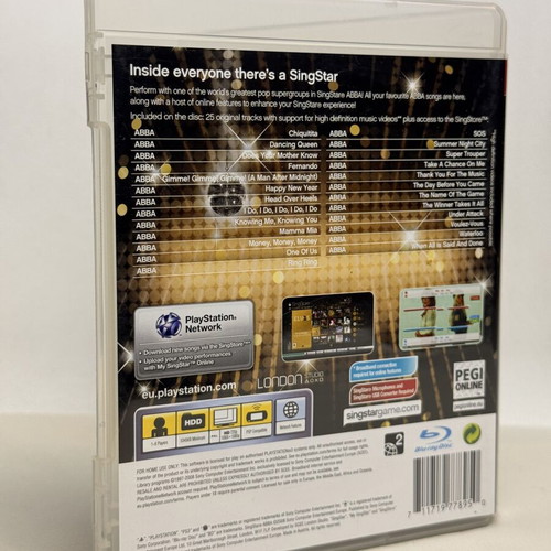 SingStar Abba PS3 used video game