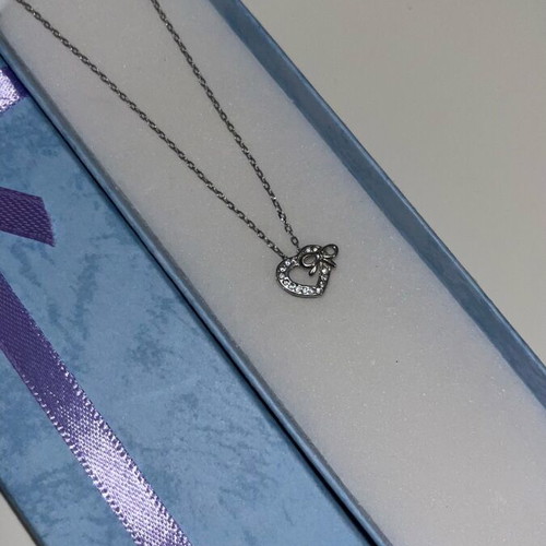 Heart necklace 925 silver Jools new, silver