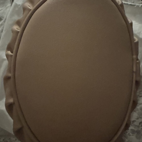 Kem top handle bag beige synthetic material new