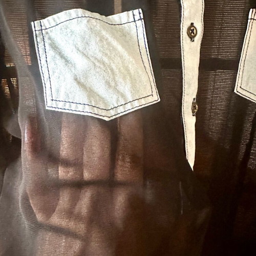 Toi&Moi shirt size S new, black and blue