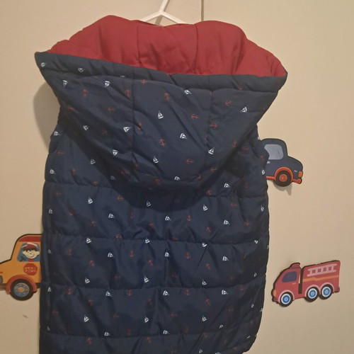 Alouette Reversible Sleeveless Jacket for Age 7, Like New, Red