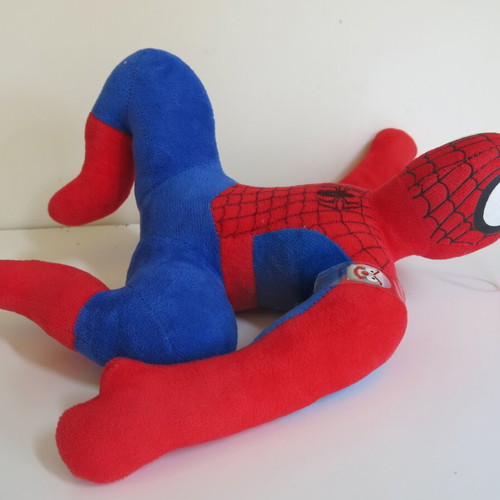 Spiderman plush figure 28cm like new, 100% cotton