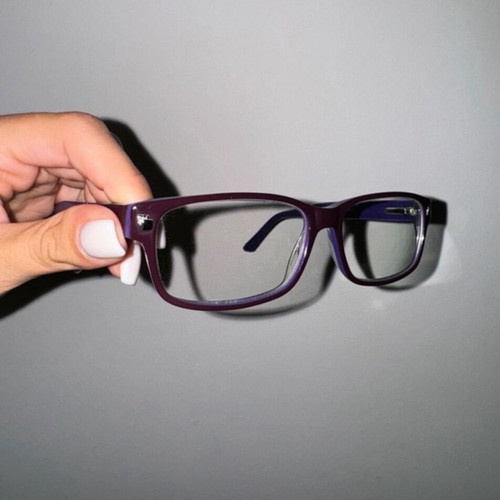 Astigmatism Glasses Oliver Peoples like new, purple frame and lenses