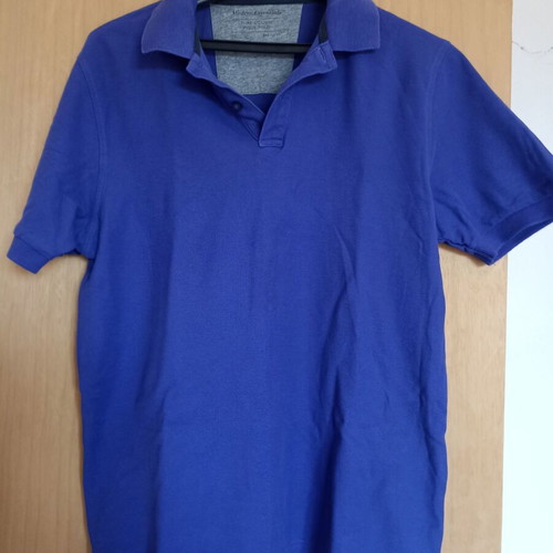 Marks & Spencer Modern Essentials Polo shirt small used, purple, 100% cotton