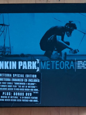 Linkin Park Meteora Специално издание CD и DVD като нов, Rock