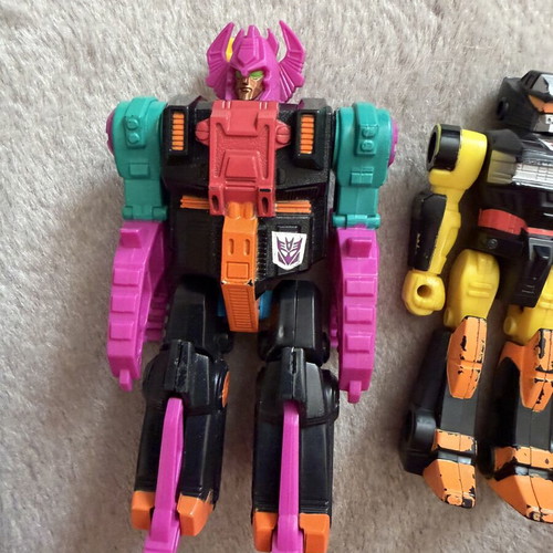 Transformers vintage toys, set of 5 figures