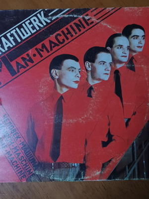 Kraftwerk The Man-Machine δίσκος βινυλίου 1978 μεταχειρισμένος, ροκ