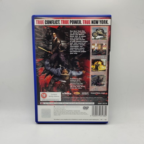 True Crime New York City PS2 game used