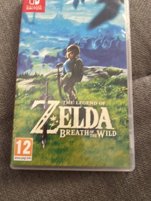 The Legend of Zelda Breath of the Wild Switch game like new