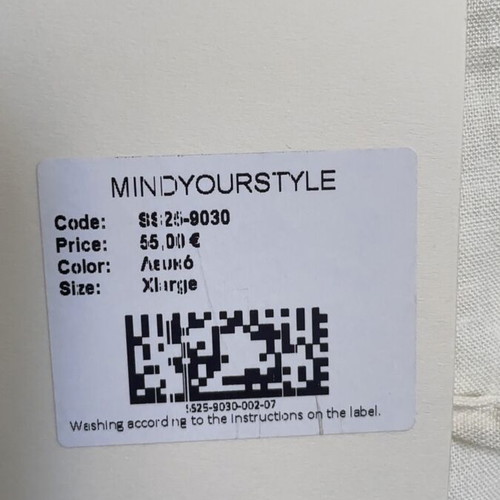 Mind Your Style white linen blend mini dress