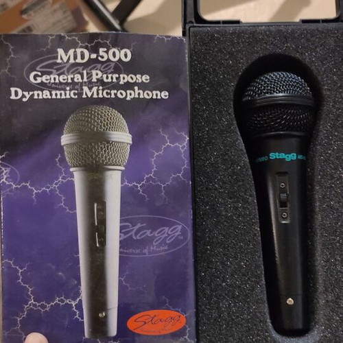 Stagg MD 500 dynamic microphone like new
