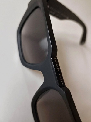 Philipp Plein SPP095M/0703 sunglasses like new, black