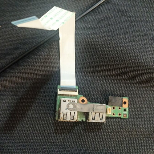 OEM Laptop Dual USB 2.0 Interface IO Board with Ribbon Cable for Acer Aspire
