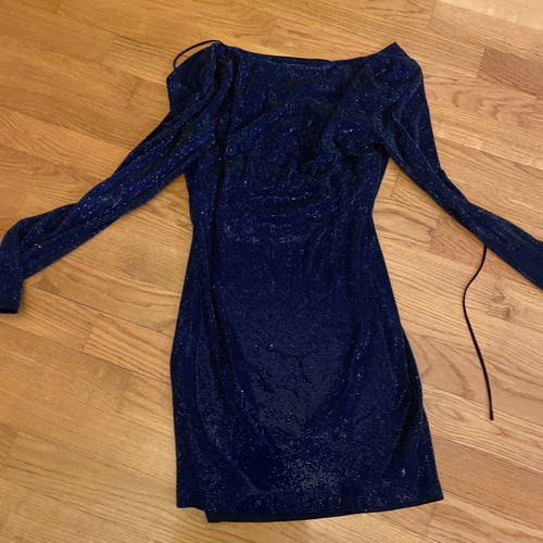 Zara dress with sequins and open back -  50,00 - Vendora.cy