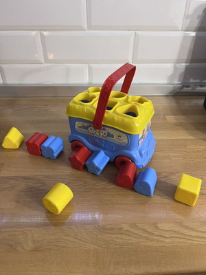 Baby Clementoni Disney shape sorting toy like new
