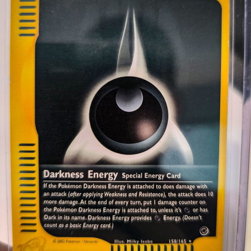 Darkness Energy #158 from Expedition Base set like new