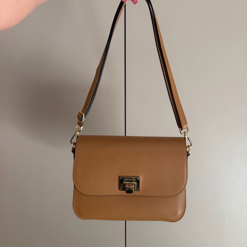 Guy Laroche crossbody bag like new, beige and brown