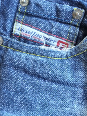 Diesel Vintage Women's Jeans Size 38 Like New, Blue