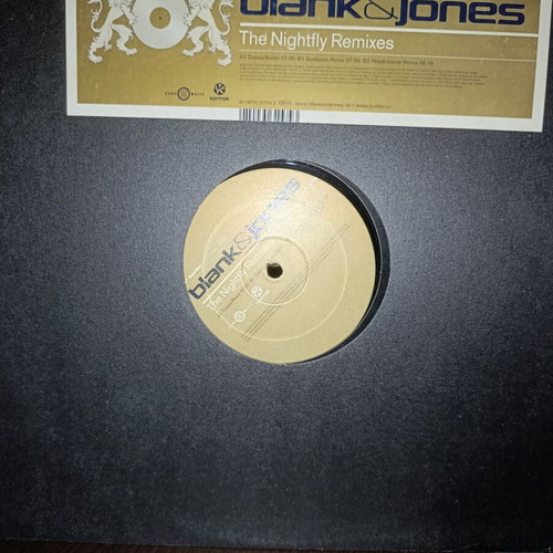Blank and Jones The Nightly Remixes vinyl record used, electronic