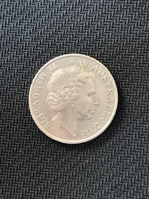 Australia 20 cents 2008 like new