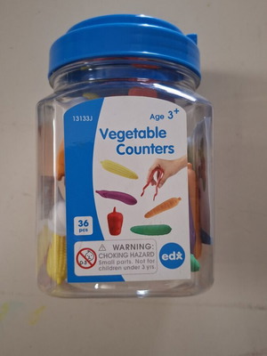 Vegetable Counters new educational toy set