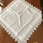 Table linen with lace new