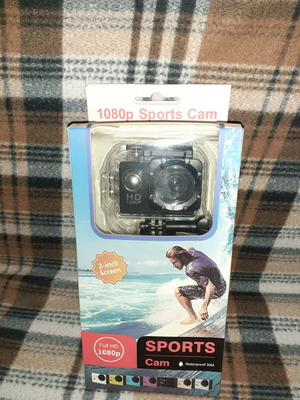 Waterproof camera like new, resistant up to 30 meters depth