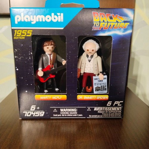 Playmobil 70459 Back to the Future Marty Mcfly and Dr. Emmett Brown new, sealed