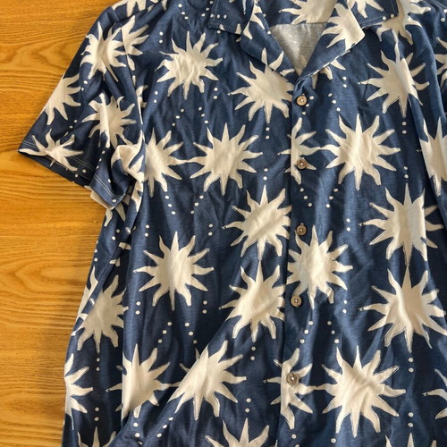 Kiabi Tropical Vibes shirt "Suns" for summer situations, Regular Fit XXL