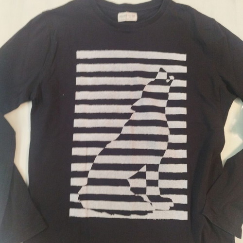 Zara Boys T-shirt like new, black, size 164 cm